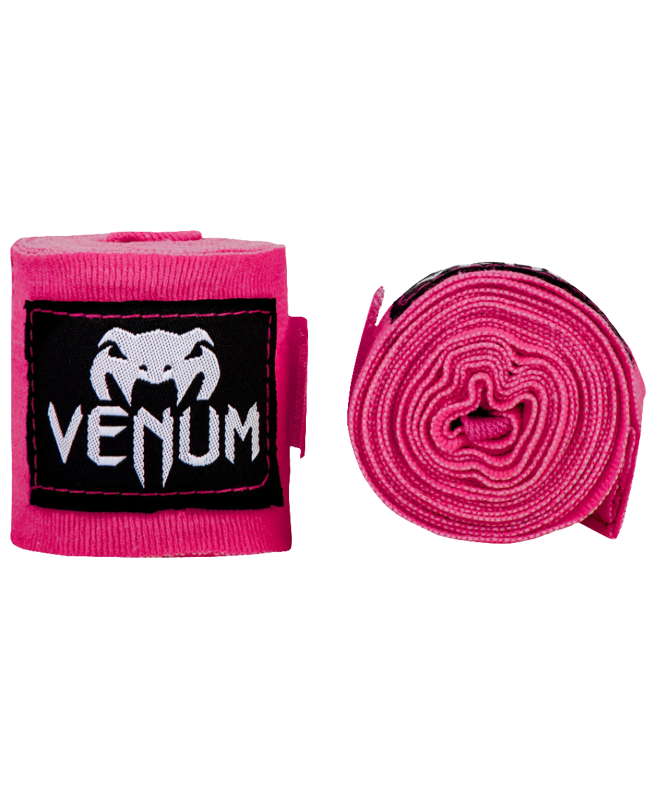 Venum Kontact Boxing Hand Wraps - Pink - 157 in