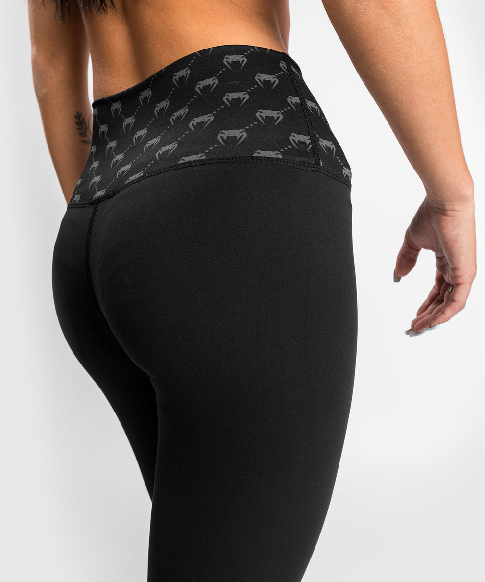 Venum Monogram 7/8 Leggings - Black/Pink Gold