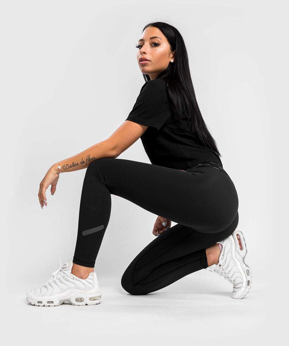 Venum Monogram 7/8 Leggings - Black/Pink Gold