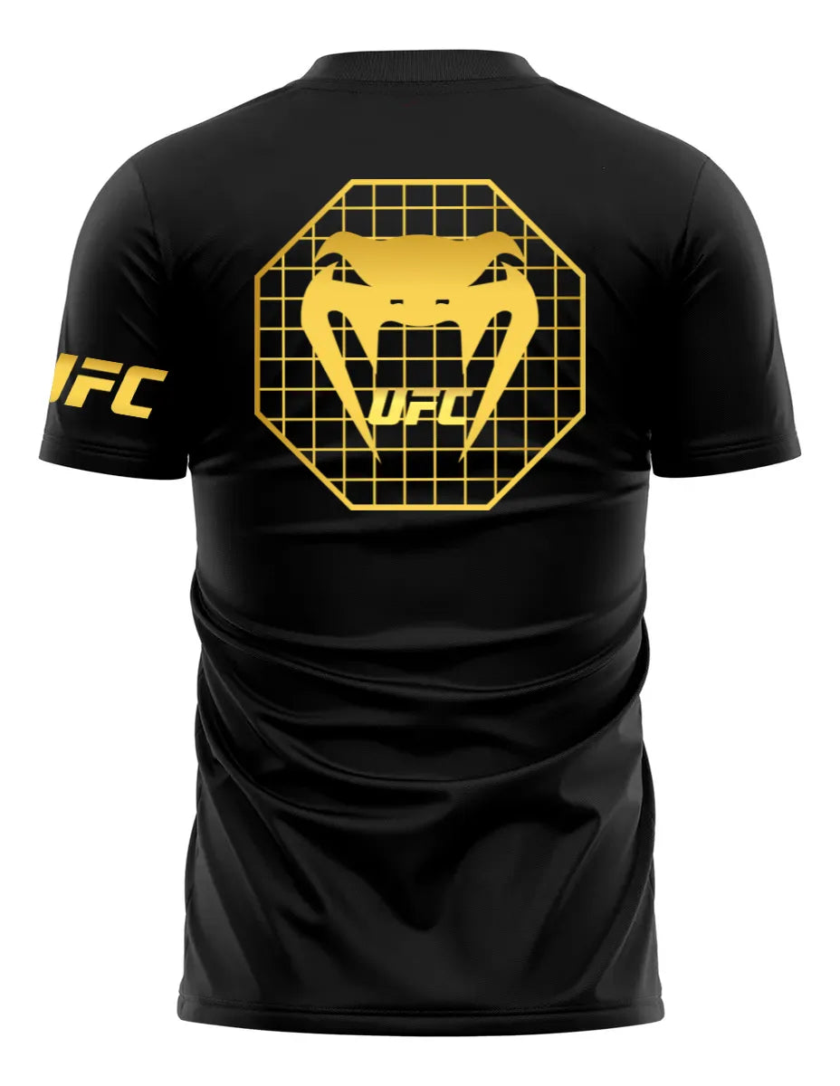 Playera Algodón Ufc Venum Octa Mma Box Muay Thai Kick Boxing
