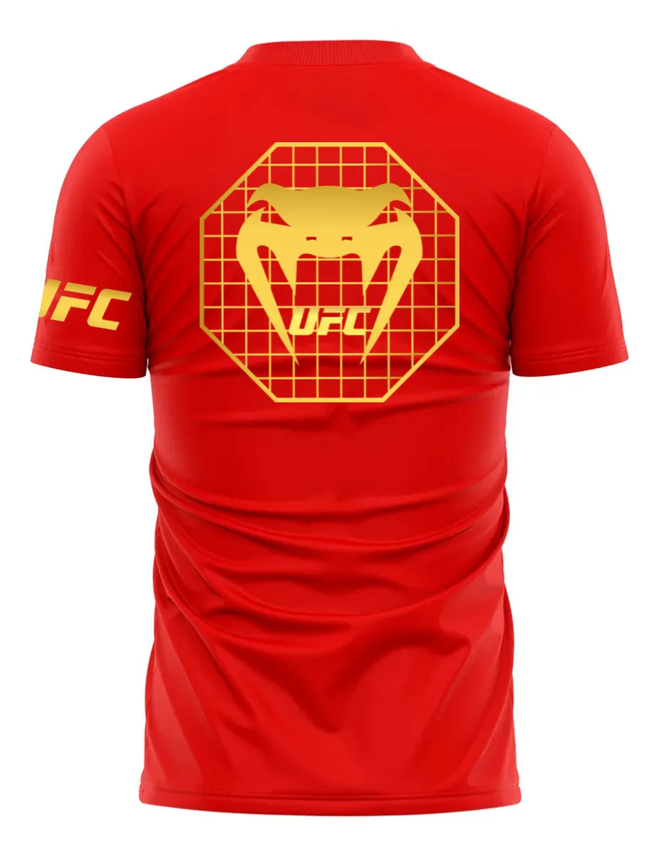 Playera Algodón Ufc Venum Octa Mma Box Muay Thai Kick Boxing