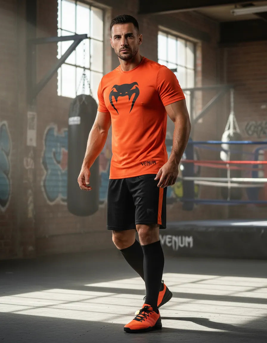 Playera Deportiva Venum Giant Ufc Mma Box Muay Thai Kb Bjj