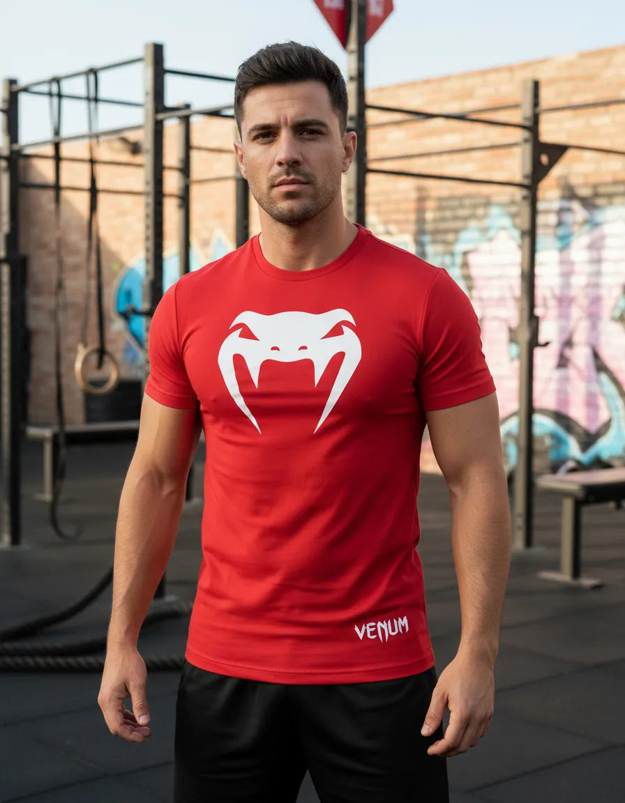 Playera Deportiva Venum Giant Ufc Mma Box Muay Thai Kb Bjj