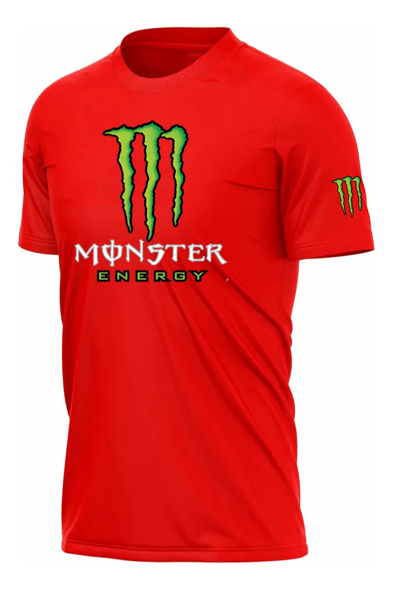 Playera Deportiva Dry Fit Entrenamiento Monster Energ Ufc