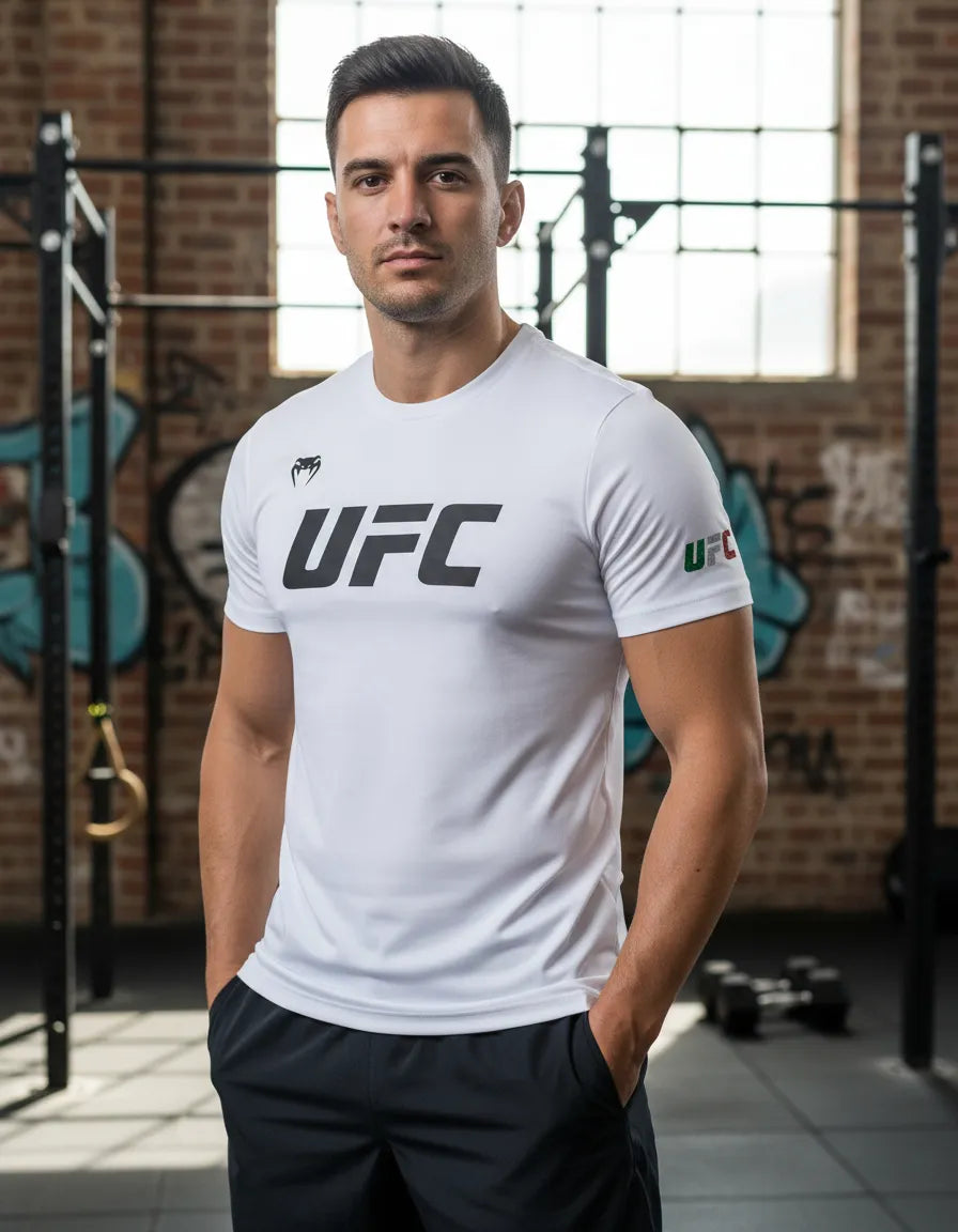 UFC Playera Dry Fit UFC MMA Box Muai Thai Kick Boxing Bjj