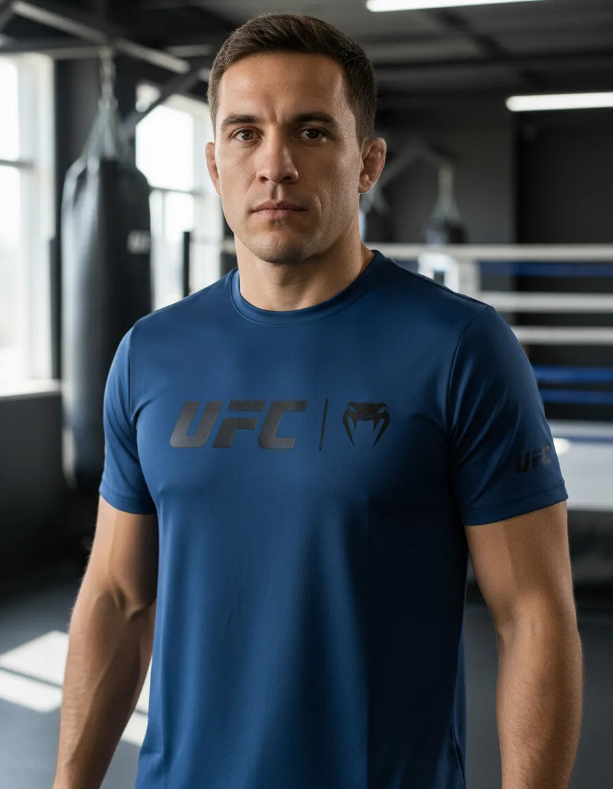 Playera Deportiva Ufc Venum Logo Mma Box Muay Thai Bjj Lucha