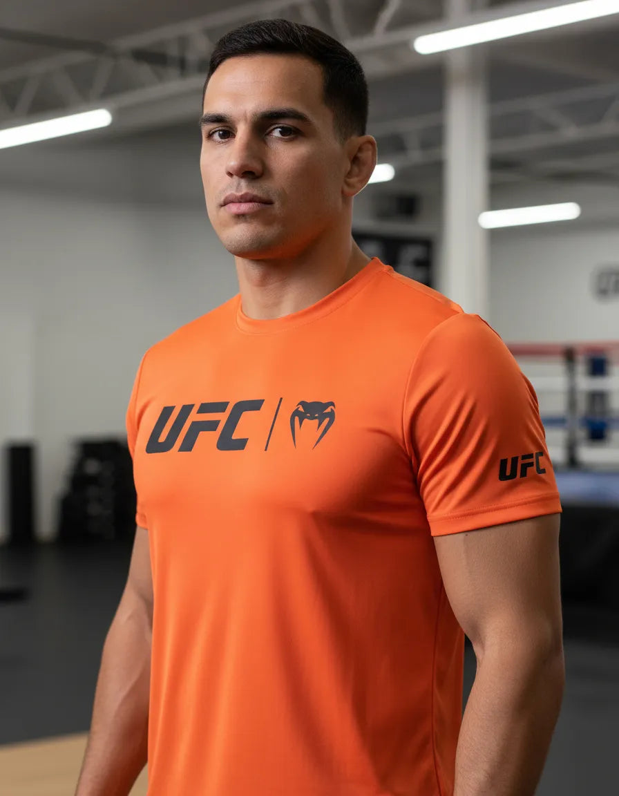Playera Deportiva Ufc Venum Logo Mma Box Muay Thai Bjj Lucha