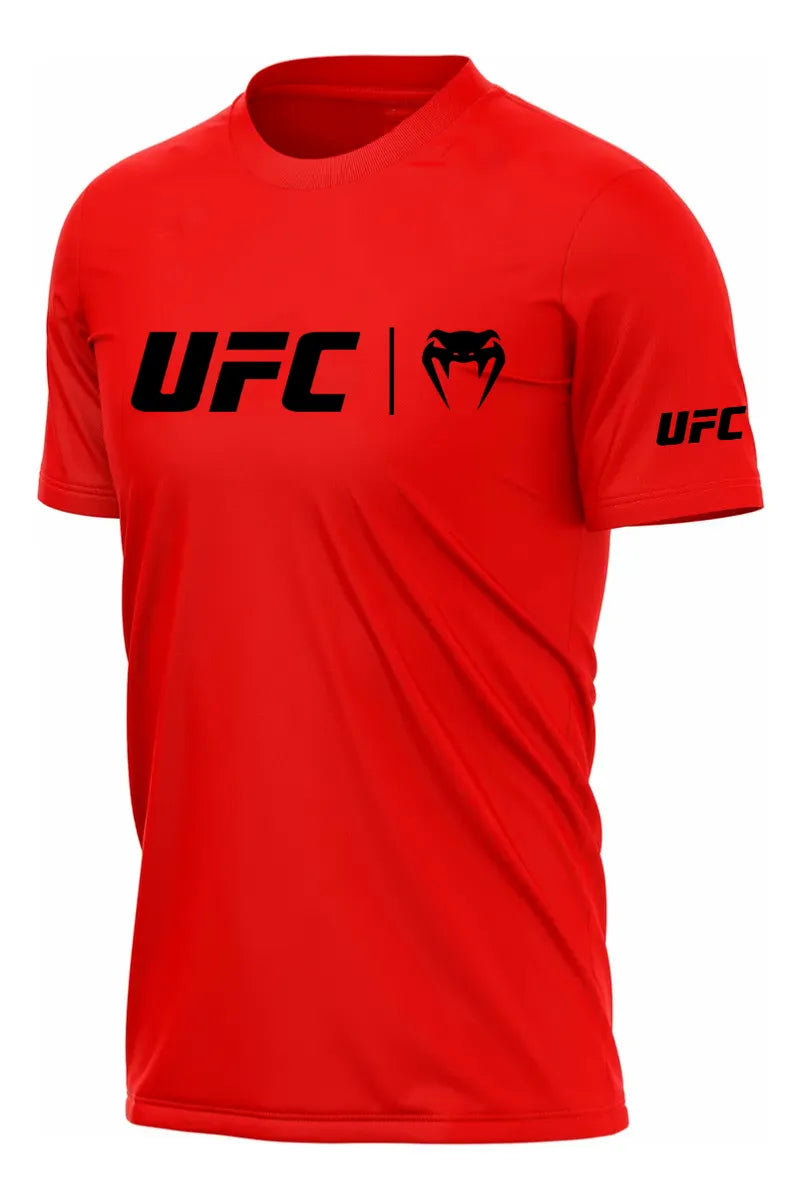 Playera Deportiva Ufc Venum Logo Mma Box Muay Thai Bjj Lucha