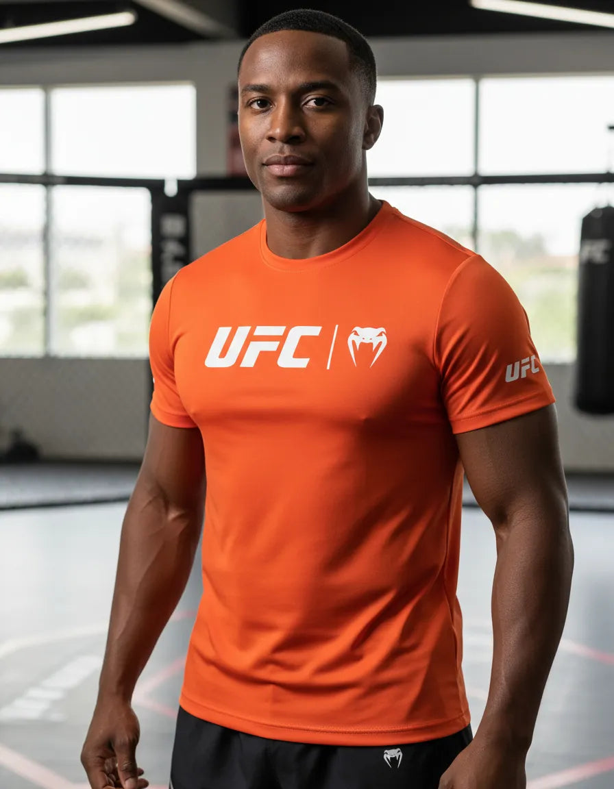 Playera Deportiva Ufc Venum Logo Mma Box Muay Thai Bjj Lucha