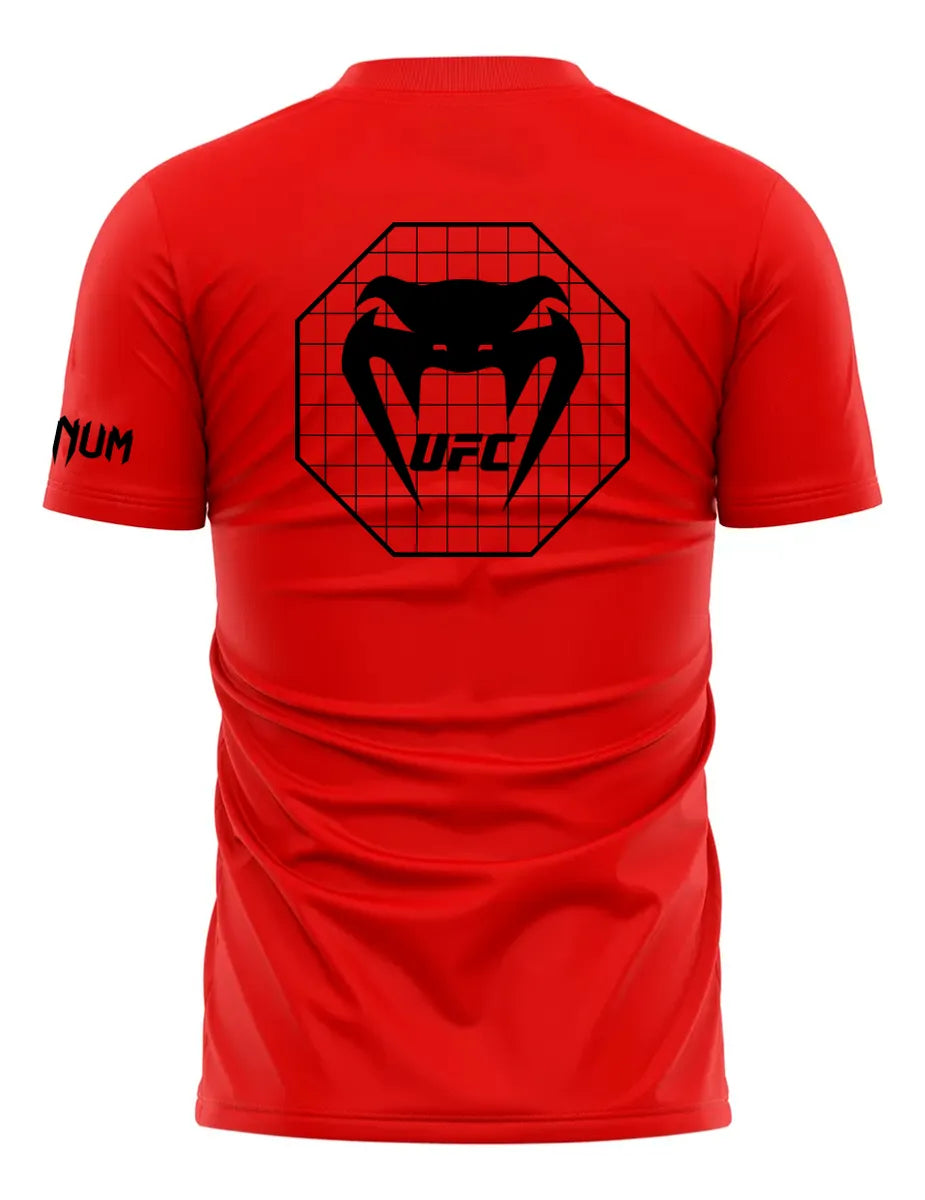 Playera Algodón Ufc Venum Octa Mma Box Muay Thai Kick Boxing