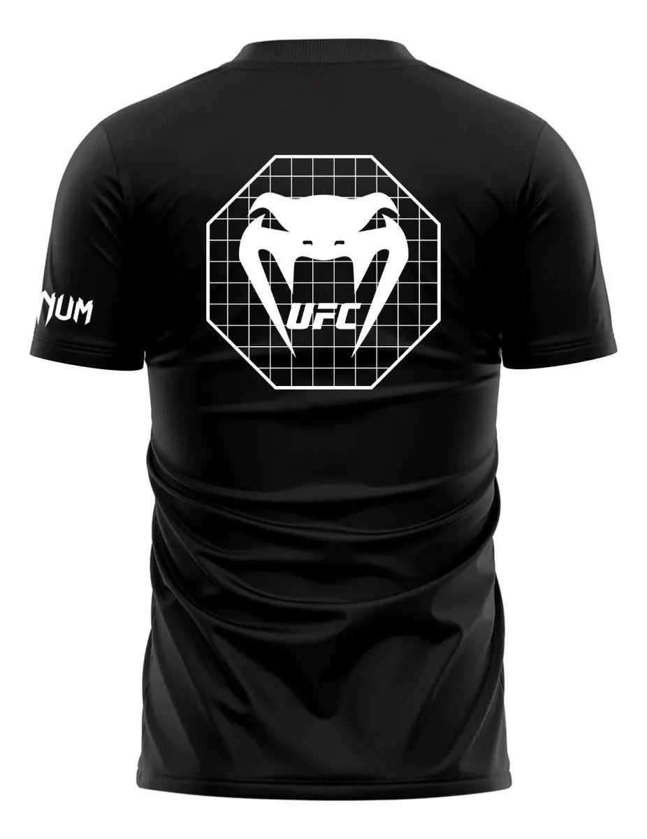Playera Algodón Ufc Venum Octa Mma Box Muay Thai Kick Boxing