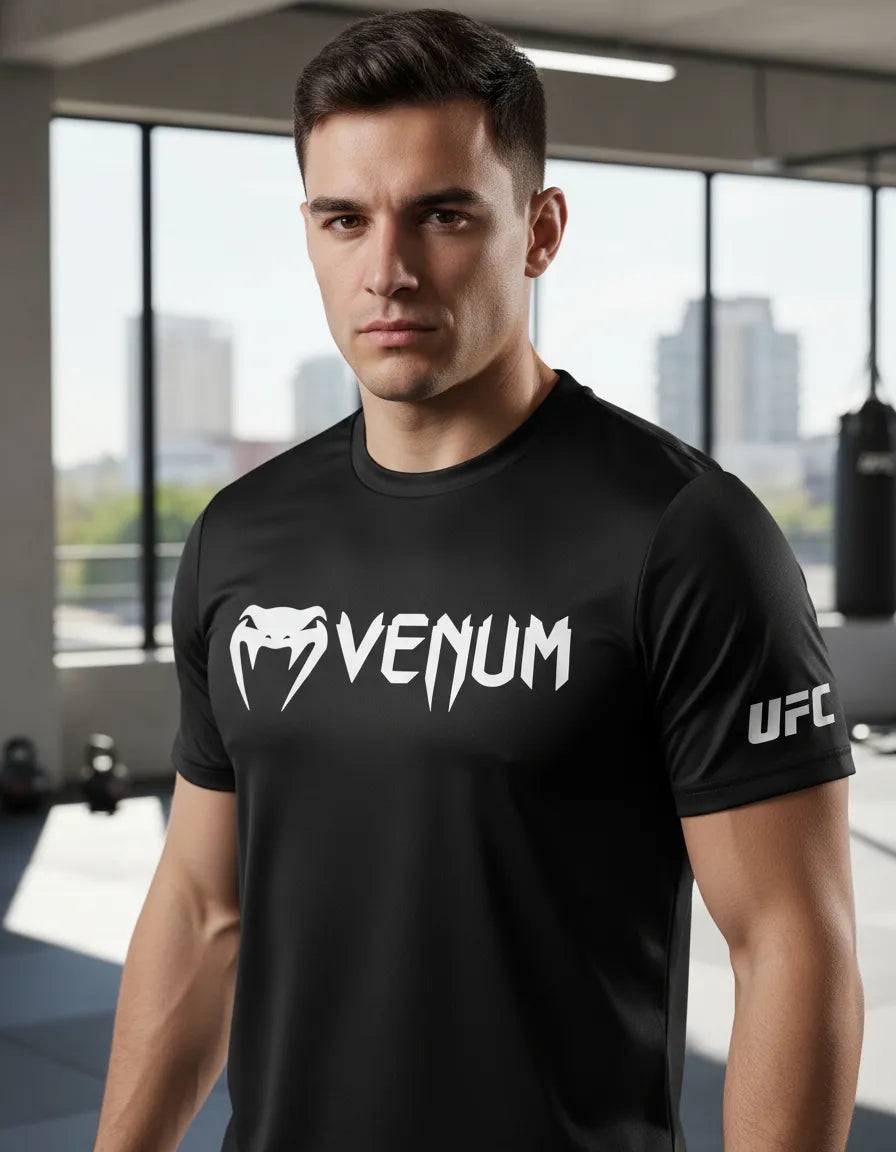 Playera Dry Fit Venum Ufc Classic Mma Box Muay Thai Kb Bjj
