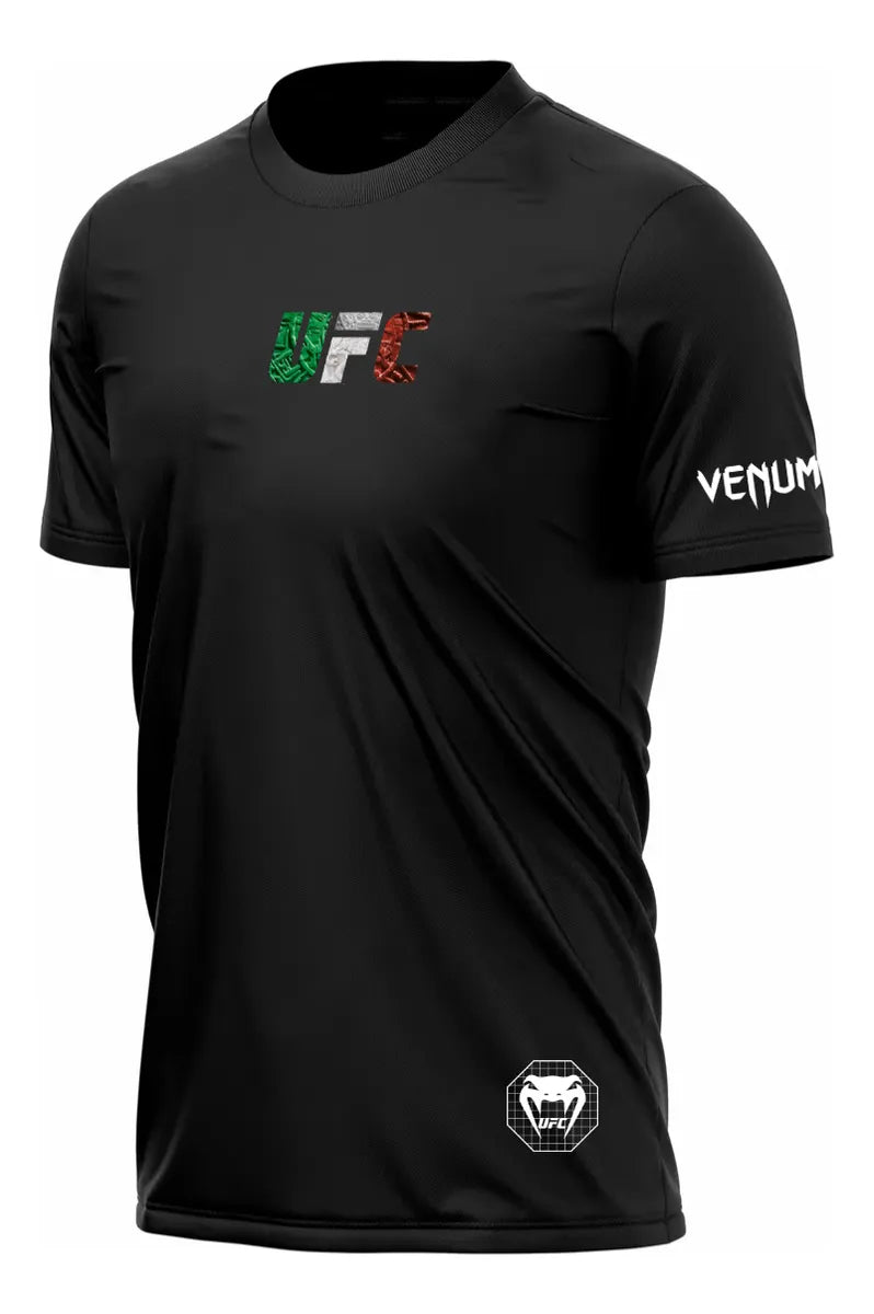 Playera Algodón Ufc Venum Octa Mma Box Muay Thai Kick Boxing