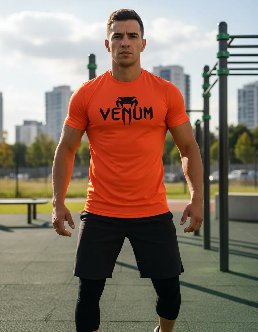 Playera Deportiva Venum Giant Ufc Mma Box Muay Thai Kb Bjj