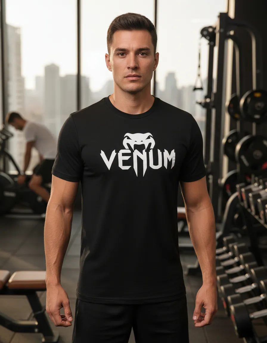 Playera Deportiva Venum Giant Ufc Mma Box Muay Thai Kb Bjj